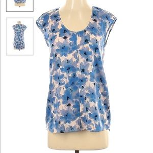 Floral J Crew blouse